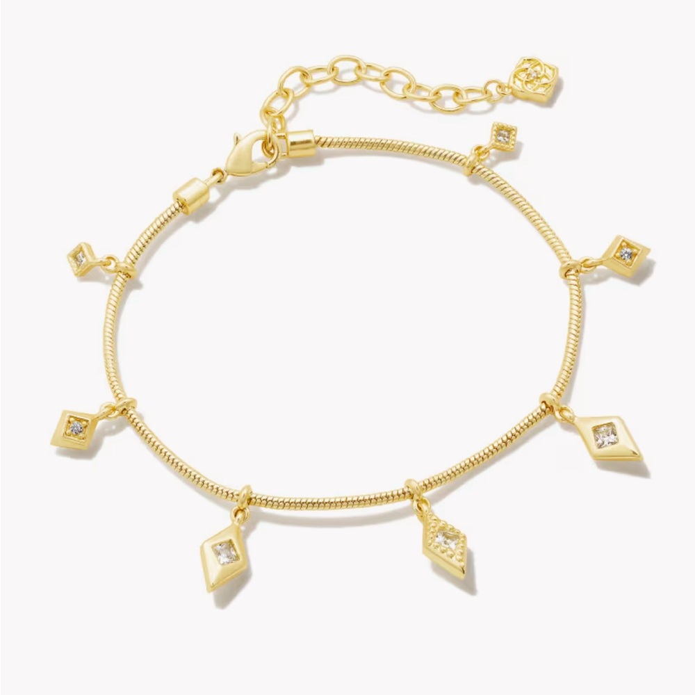 Kendra Scott Gold Charm Bracelet - Picture 2 of 7